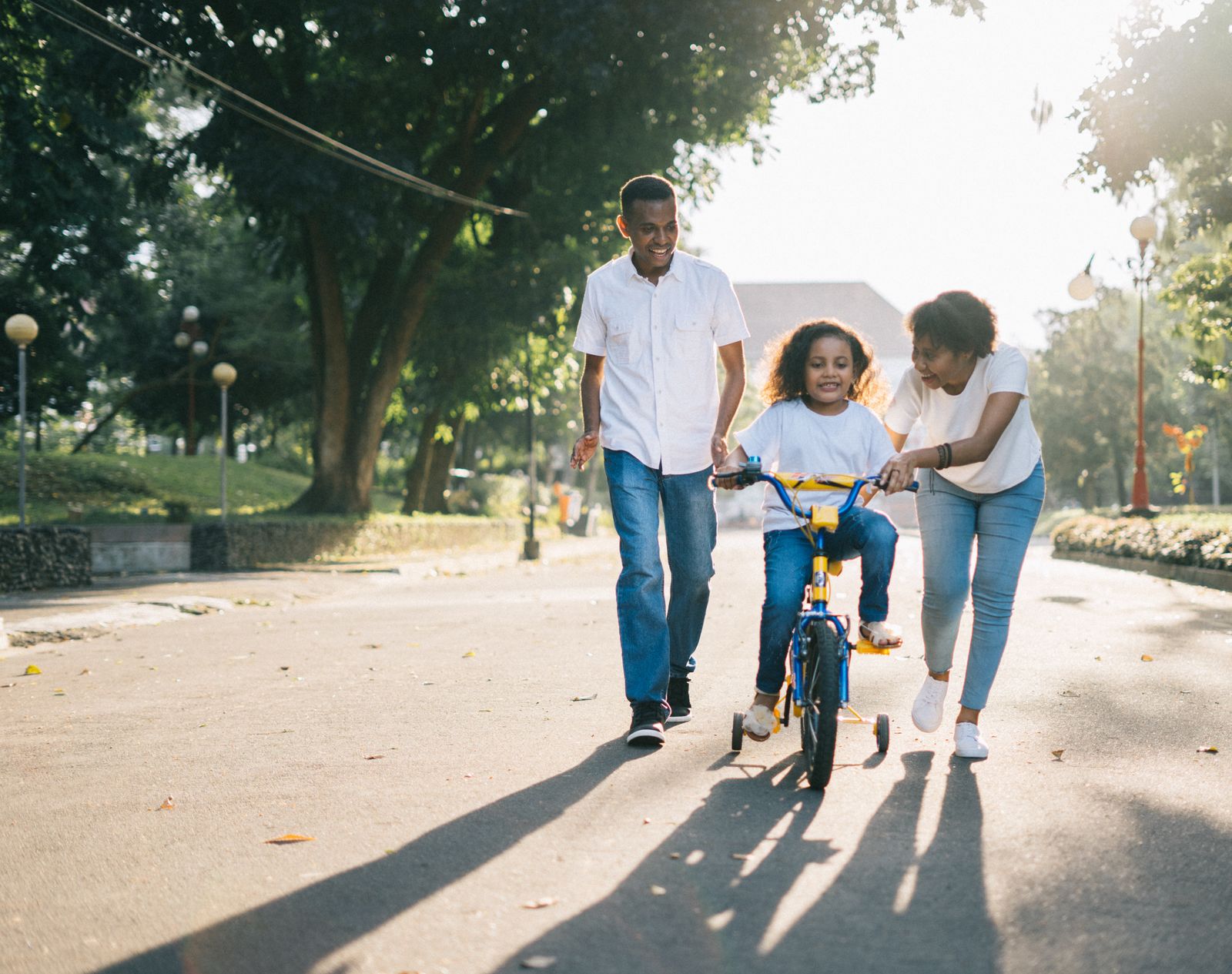 Family time outdoors